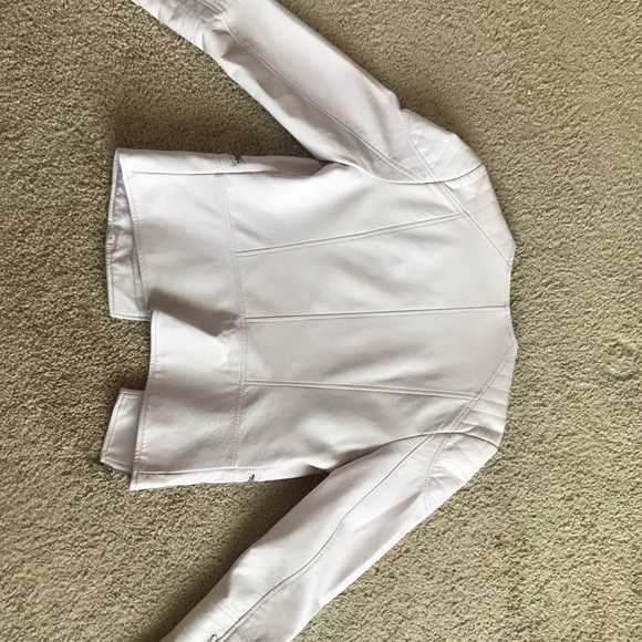 Blush pink moto jacket - Picture 2 of 8